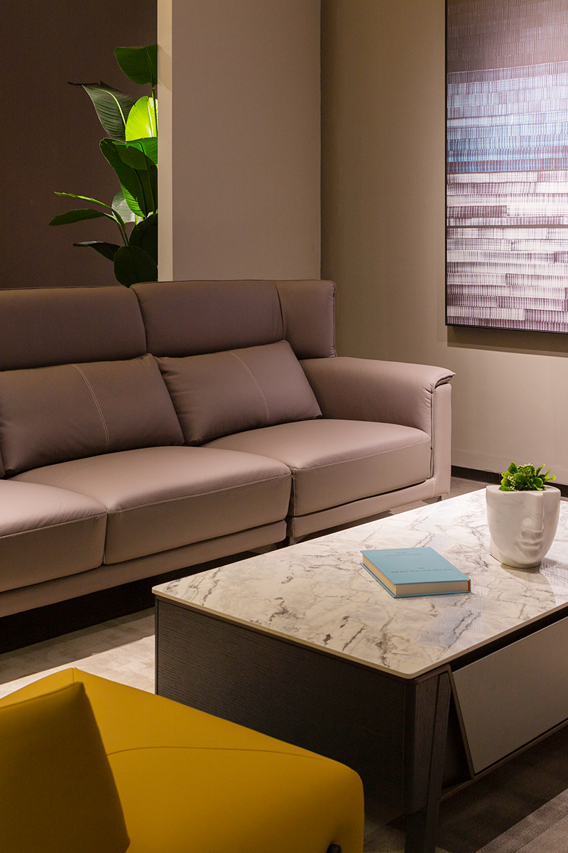 SF2161 雅寶真皮沙發 1+3+踏